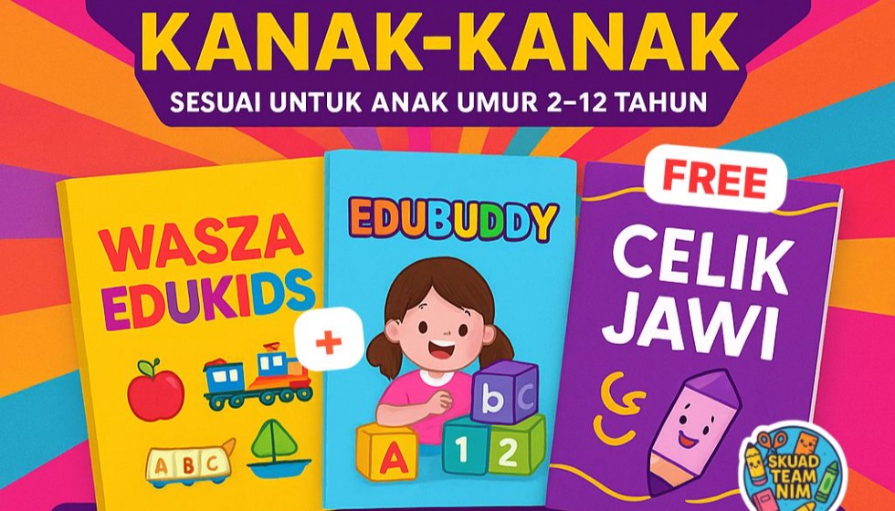 Edubuddy X Wasza FREE Celik Jawi